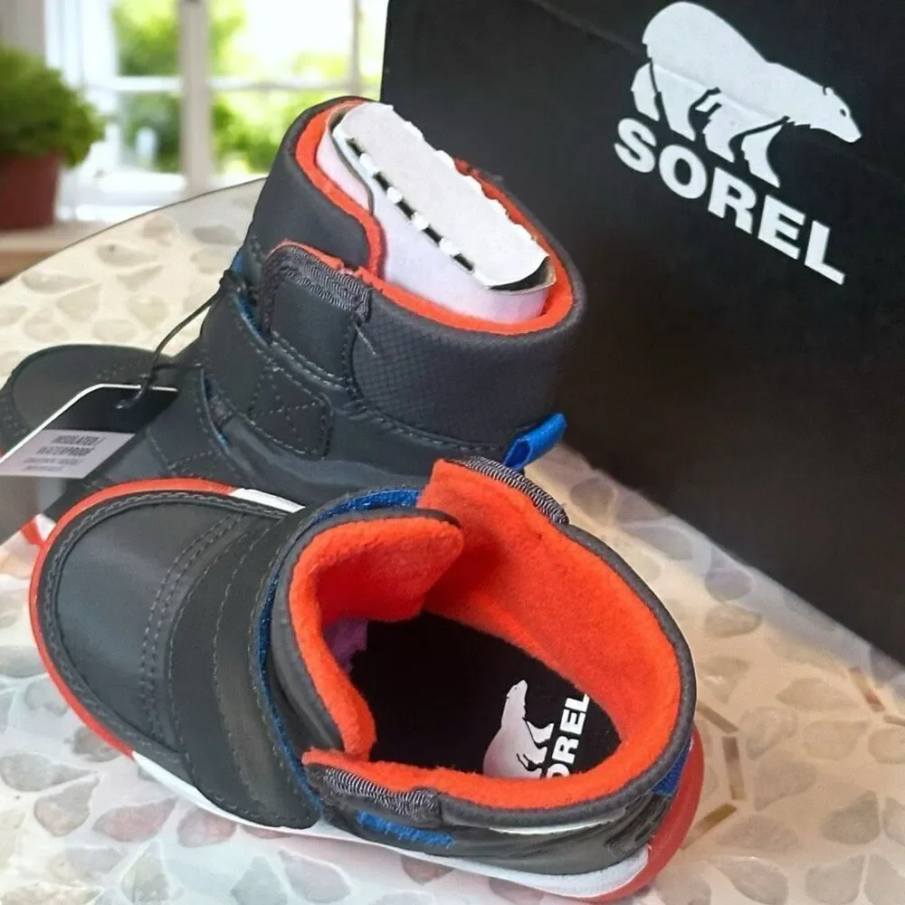 Sorel Whitney II Strap Insulated Snow Winter Waterproof Boots Toddler Size 5 NIB